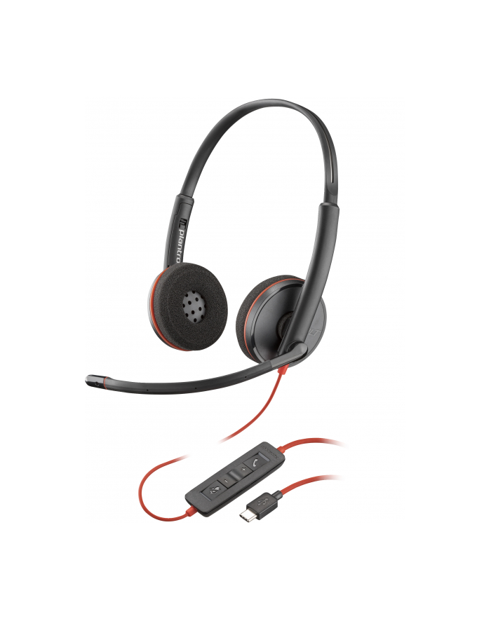 hp inc. Poly Blackwire 3220 Stereo USB-C Headset +USB-C/A Adapter (Bulk) główny
