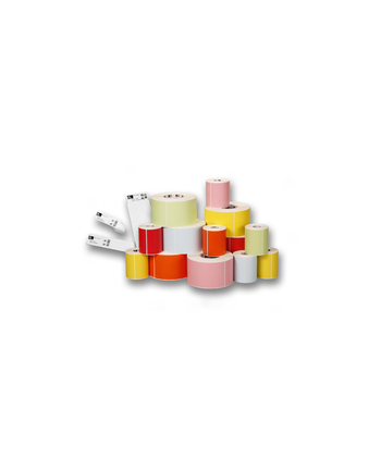 zebra Label, Paper, 70x32mm; Thermal Transfer, Z-Select 2000T, Coated, Permanent Adhesive, 25mm Core, Perforation