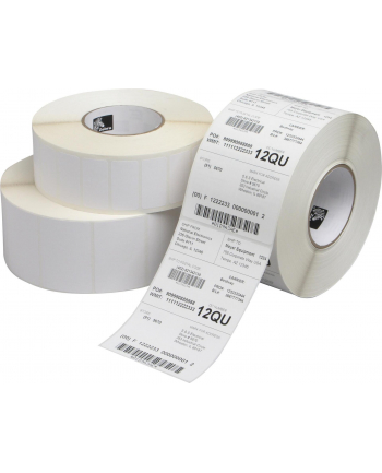 zebra Label, Paper, 102x102mm; Thermal Transfer, Z-Perform 1000T, Uncoated, Permanent Adhesive, 76mm Core nr 1