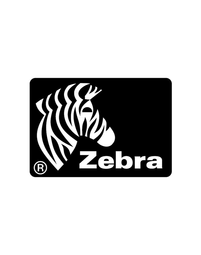 zebra Label, Paper, 102x76mm; Thermal Transfer, Z-Perform 1000T, Uncoated, Permanent Adhesive, 25mm Core, Perforation główny