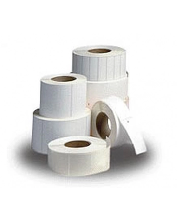 zebra Label, Paper, 70x32mm; Thermal Transfer, Z-Select 2000T, Coated, Permanent Adhesive, 25mm Core, Perforation nr 1