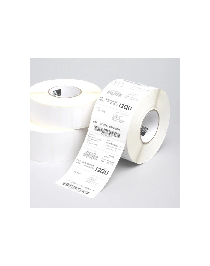 zebra Label, Paper, 102x38mm; Thermal Transfer, Z-Perform 1000T, Uncoated, Permanent Adhesive, 76mm Core główny