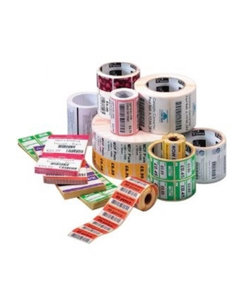 zebra Label, Paper, 102x76mm; Direct Thermal, Z-Select 2000D, Coated, Permanent Adhesive, 76mm Core