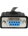 startech 2M BLACK DB9 NULL MOD-EM CABLE/SERIAL NULL MOD-EM CABLE BLACK - nr 12