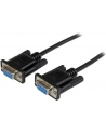 startech 2M BLACK DB9 NULL MOD-EM CABLE/SERIAL NULL MOD-EM CABLE BLACK - nr 9