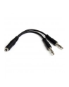 startech 3.5MM 3 PIN HEADSET SPLITTER/HEADSET SPLITTER ADAPTER - F/M - nr 14