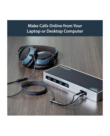 startech 3.5MM 3 PIN HEADSET SPLITTER/HEADSET SPLITTER ADAPTER - F/M nr 1