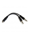startech 3.5MM 3 PIN HEADSET SPLITTER/HEADSET SPLITTER ADAPTER - F/M - nr 1