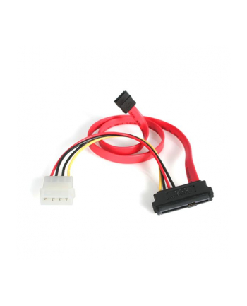 startech 18IN SAS 29 PIN TO SATA CABLE/.