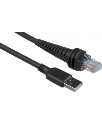 honeywell Cable: USB, Kolor: CZARNY, Type A, 3m (9.8’), straight, 5v host power, industrial grade