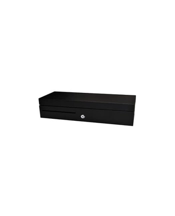 apg ECD460 Flip Lid Cash Drawer, Black, 460 x 170 x 100, RJ11 cable, 24v nr 1