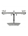 startech DUAL-MONITOR STAND - HORIZONTAL/FOR UP TO 24IN MONITORS - SILVER - nr 12