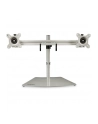startech DUAL-MONITOR STAND - HORIZONTAL/FOR UP TO 24IN MONITORS - SILVER - nr 4