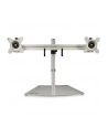 startech DUAL-MONITOR STAND - HORIZONTAL/FOR UP TO 24IN MONITORS - SILVER - nr 5