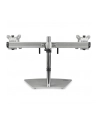 startech DUAL-MONITOR STAND - HORIZONTAL/FOR UP TO 24IN MONITORS - SILVER - nr 7
