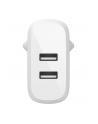 belkin DUAL USB-A CHARGER/W/LIGHTNING CABLE 1M 24W WHITE - nr 8