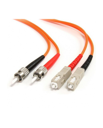 startech 2M FIBER PATCH CABLE ST - SC/.