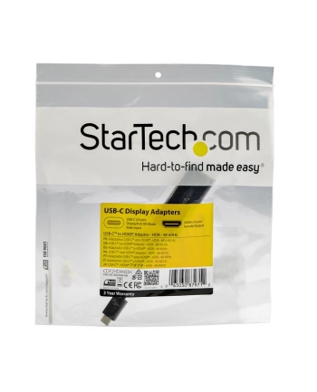 startech USB-C TO HDMI ADAPTER WITH HDR/. nr 1