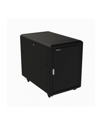 startech 15U SERVER RACK CABINET/INCLUD-ES CASTERS LEVELING FEET