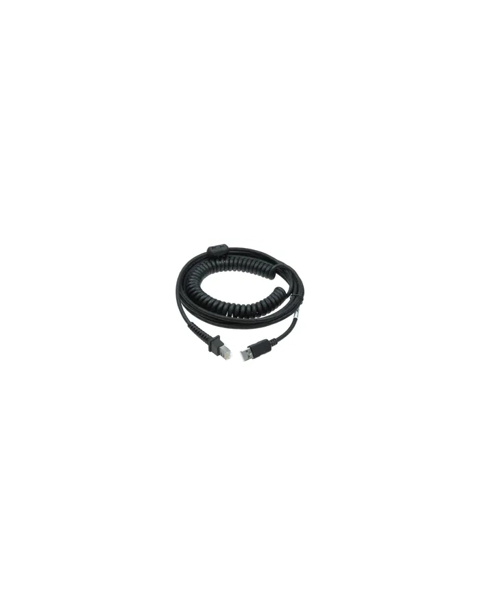 datalogic CABL USB TYPE A TPUW COILED PWR/OFF TERMINAL 5M BLK PWR główny
