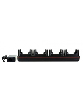 honeywell CT40 non-booted charger. Kit includes 4 bay charger, power supply, (wersja europejska) power cord. nr 1