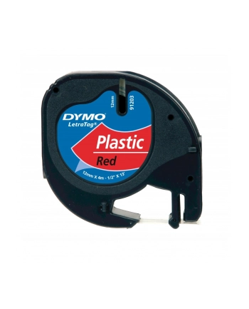 dymo K7 RIBBON LETRATAG BLACK / RED/