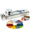 Zebra color PVC card - green, 30 mil (500 cards) - nr 8