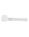 startech 100 PACK 10 CABLE TIES -WHITE/NYLON ZIP TIE WRAPS UL TAA - nr 1