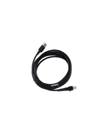 datalogic Cable, USB, Type A, External Power, High Current, PVCW, Straight, 1.2M, Black (for use with WLC4X90 Wireless Charging Base Station) nr 1