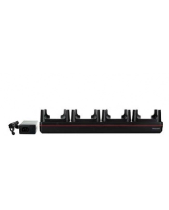 honeywell CT40 non-booted 4 bay net base.Kit includes Dock and power supply, (wersja europejska) power cable. For Ethernet comms and recharging upto 4 computers only. nr 2