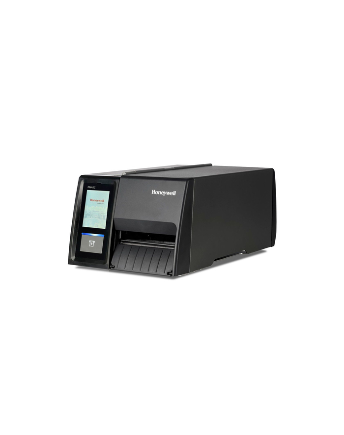 honeywell PM45A, Full Touch Display, Ethernet, Fixed Hanger, Rewinder + label taken sense, TT, 203 DPI, No Power Cord główny