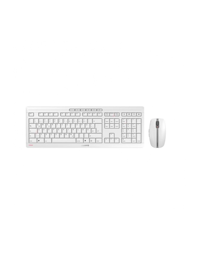 CHERRYSTREAMD-ESKTOP D-E LAYOUT/KBD AND MOUSE SET USB PALE GREY główny