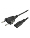 startech LAPTOP POWER CORD - 18 AWG/(wersja europejska) PLUG TO C7 - 18AWG - nr 8