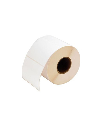 zebra Label, Paper, 44x19mm; Thermal Transfer, Z-PERFORM 1000T, Uncoated, Permanent Adhesive, 25mm Core