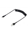 startech USB TO LIGHTNING CABLE - 50CM/(20IN) COILED CABLE BLACK - nr 4