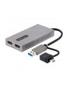 startech USB TO DUAL HDMI ADAPTER/USB-A OR C 1X 4K 30HZ 1X 1080P - nr 2