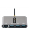 startech 3-PORT USB-C HUB WITH GIGABIT/ETHERNET PORTABLE LAPTOP HUB - nr 3