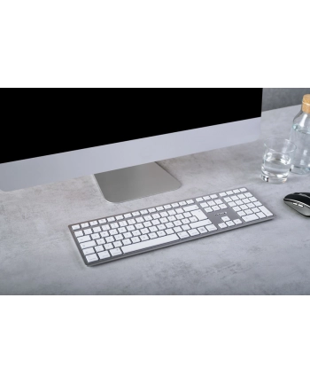 cherry KW 9100 SLIM FOR MAC KEYBOARD/WIRELESS SILVER GERMANY nr 1