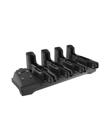 zebra evm ET4X 4Slot Charge Only Cradle for 10 ET40, ET45, ET40HC, ET45HC Accom. 10in tablet, Exoskeleton, Payment Term. Exp. Backs, HC hand str nr 1