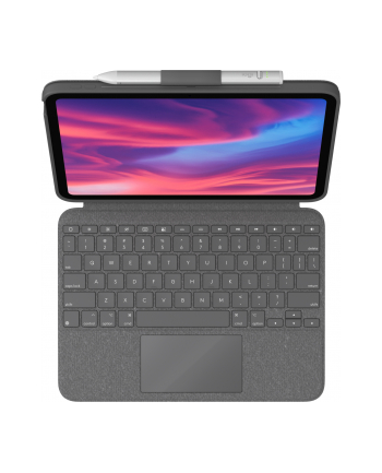 logitech COMBO TOUCH FOR IPAD (10TH GEN)/OXFORD GREY - D-(wersja europejska) - CENTRAL