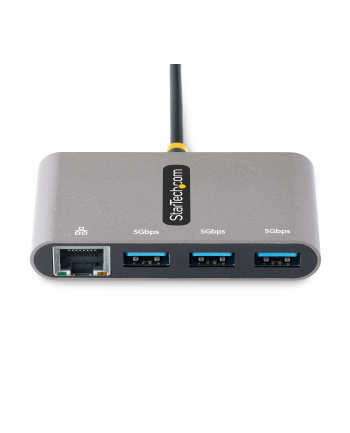 startech 3-PORT USB-C HUB WITH GIGABIT/ETHERNET PORTABLE LAPTOP HUB