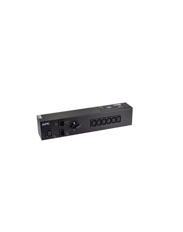 APC SERVICE BYPASS PANEL 230V 10A BBM IEC C14 input; (6) IEC C13 output główny