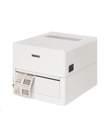 citizen CL-H300SV Printer; Silver Ion, USB, White, EN Plug: space for Optional I/F nr 1