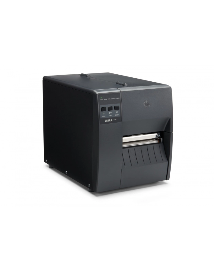 zebra TT Printer ZT111; 4, 300 dpi, Thermal Transfer, Tear, (wersja europejska)/UK Cords, USB, Serial, Ethernet, BTLE, USB Host, EZPL główny
