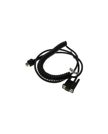 datalogic Cable CAB-549, RS-232 PWR, 9P, Female, Coiled, 2.4 m / 7.8 ft., IP67 nr 1