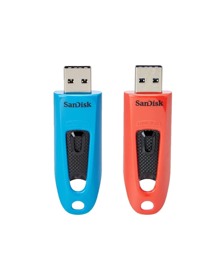 sandisk ULTRA 64GB USB 3.0 FLASH DRIVE/130MB/S READ TWIN PACK (BLUE AND główny