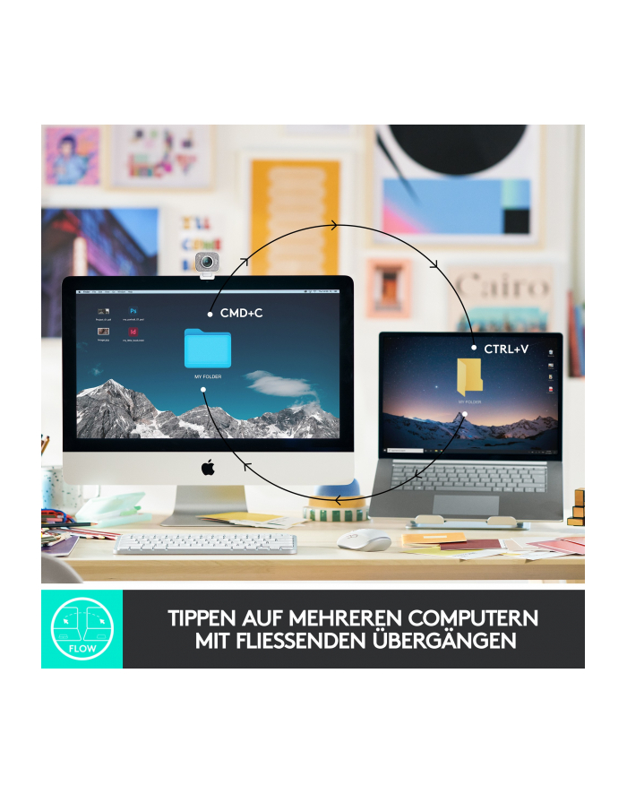 logitech MXKEYS MINI WRLS ILLUMINATED KB/GRAPHITE - UK - INTNL główny