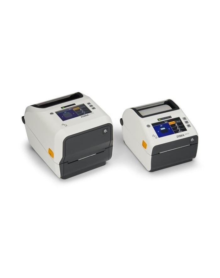 zebra Thermal Transfer Printer (74/300M) ZD621, Healthcare, Color Touch LCD; 300 dpi, USB, USB Host, Ethernet, Serial, BTLE5, (wersja europejska) and UK Co główny