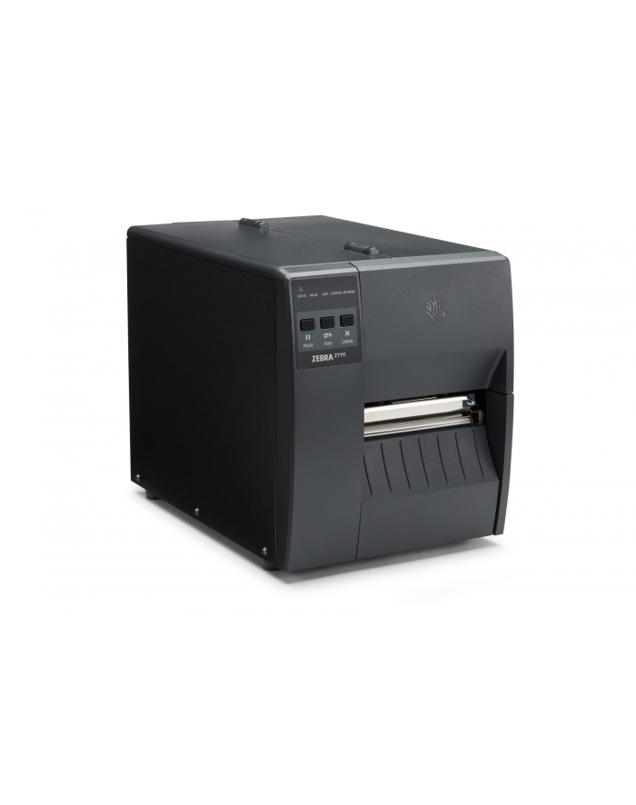 zebra TT Printer ZT111; 4, 300 dpi, Thermal Transfer, Tear, (wersja europejska)/UK Cords, USB, Serial, Ethernet, BTLE, USB Host, EZPL główny