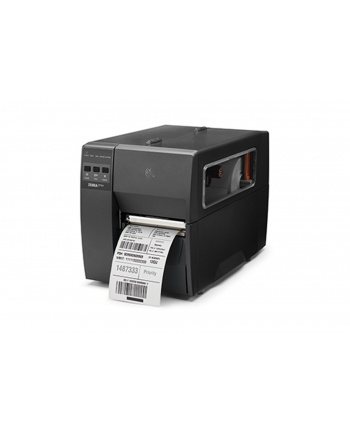 zebra TT Printer ZT111; 4, 300 dpi, Thermal Transfer, Tear, (wersja europejska)/UK Cords, USB, Serial, Ethernet, BTLE, USB Host, EZPL nr 2